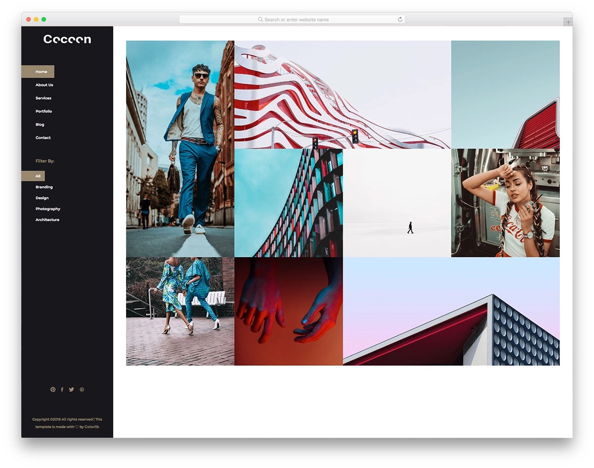 Detail Bootstrap Photo Gallery Template Free Nomer 22