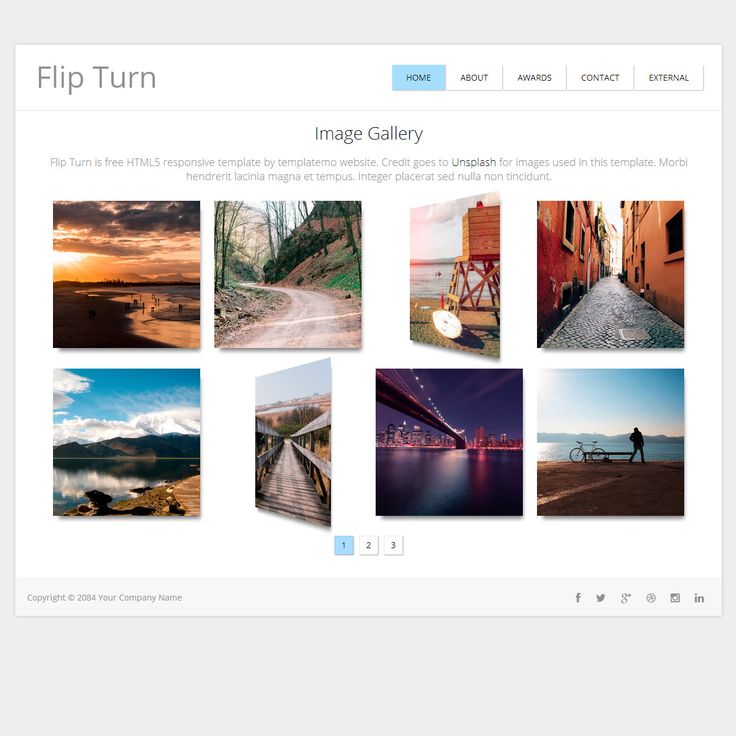 Detail Bootstrap Photo Gallery Template Free Nomer 25