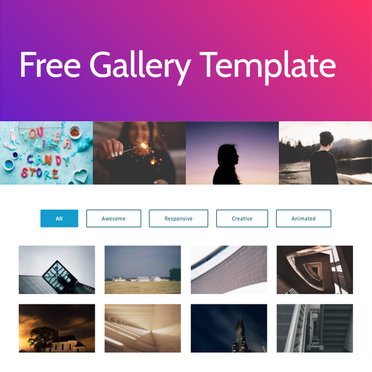 Detail Bootstrap Photo Gallery Template Free Nomer 4