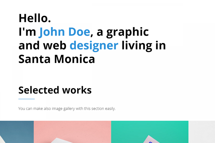Detail Bootstrap Portfolio Template Developer Nomer 22