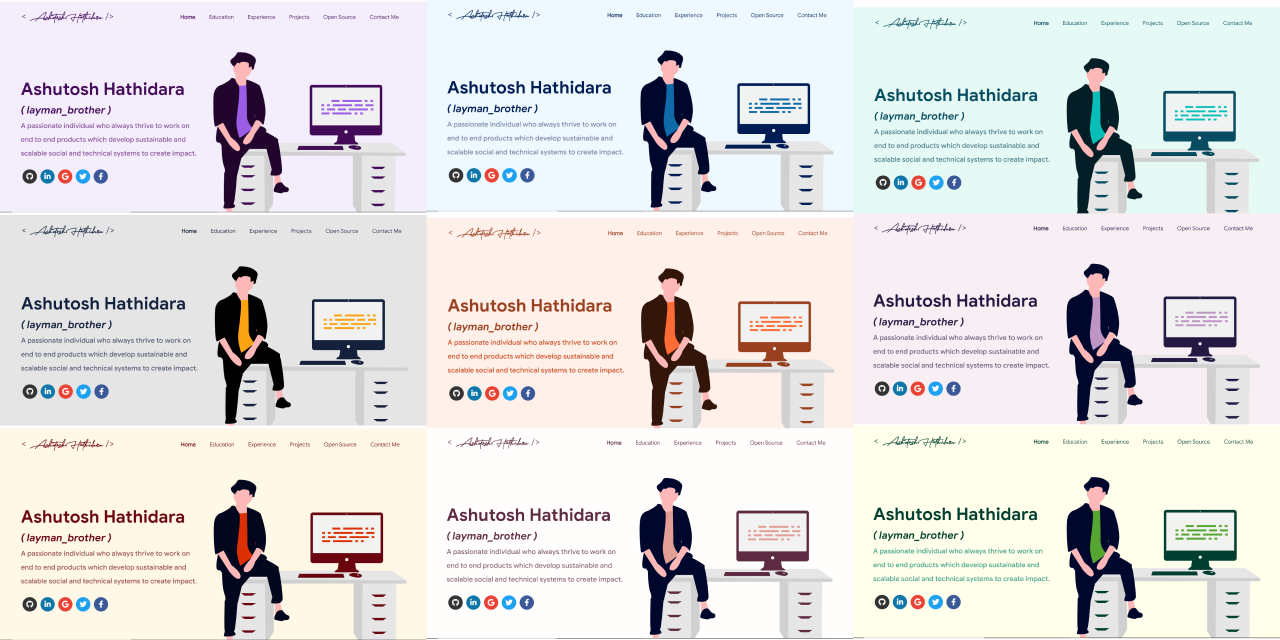 Detail Bootstrap Portfolio Template Developer Nomer 39