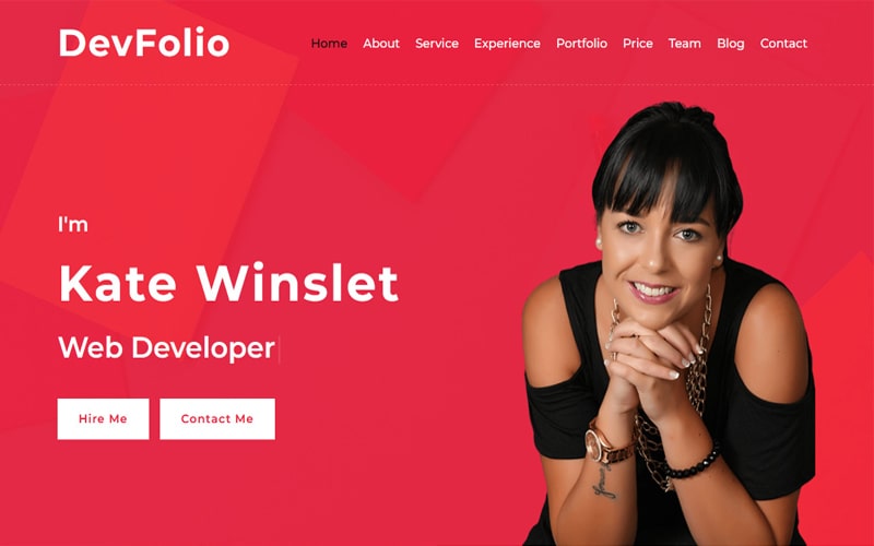 Detail Bootstrap Portfolio Template Developer Nomer 41