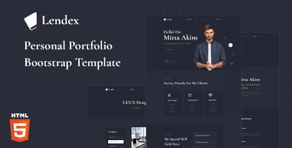 Detail Bootstrap Portfolio Template Developer Nomer 3