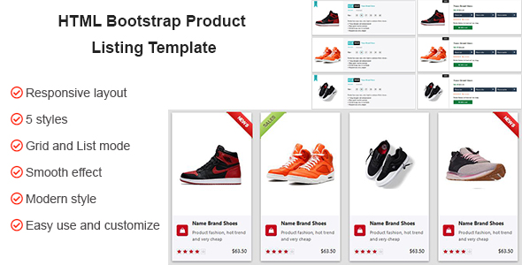 Detail Bootstrap Product Catalog Template Nomer 14