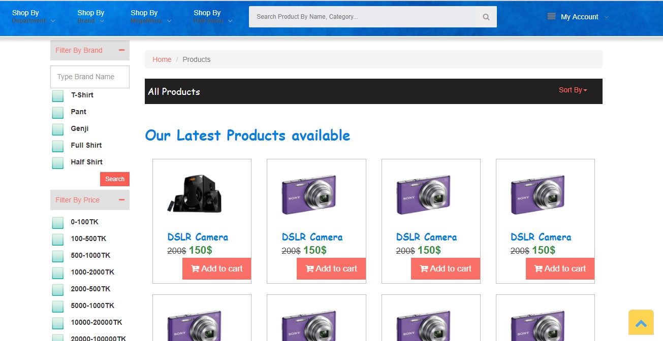 Detail Bootstrap Product Catalog Template Nomer 16