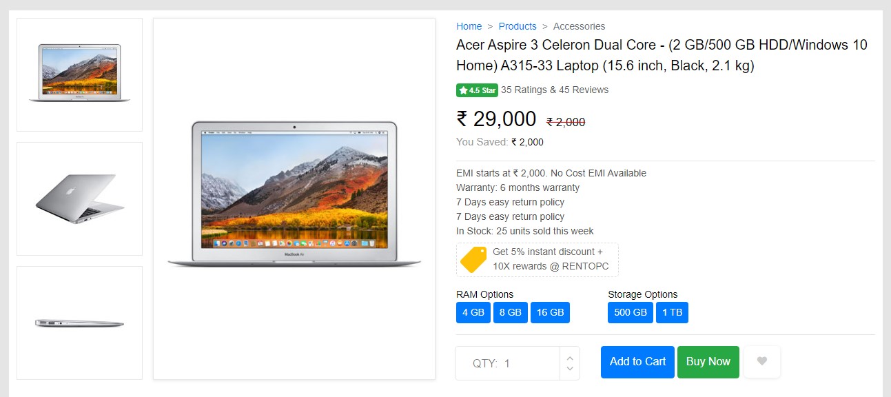 Detail Bootstrap Product Catalog Template Nomer 17
