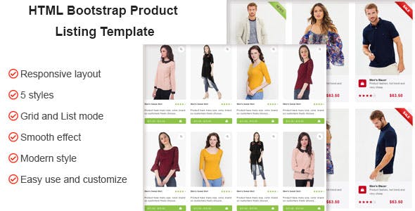 Detail Bootstrap Product Catalog Template Nomer 23