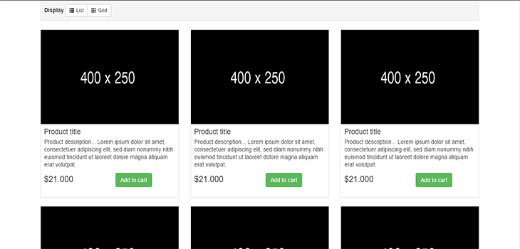 Detail Bootstrap Product Catalog Template Nomer 29
