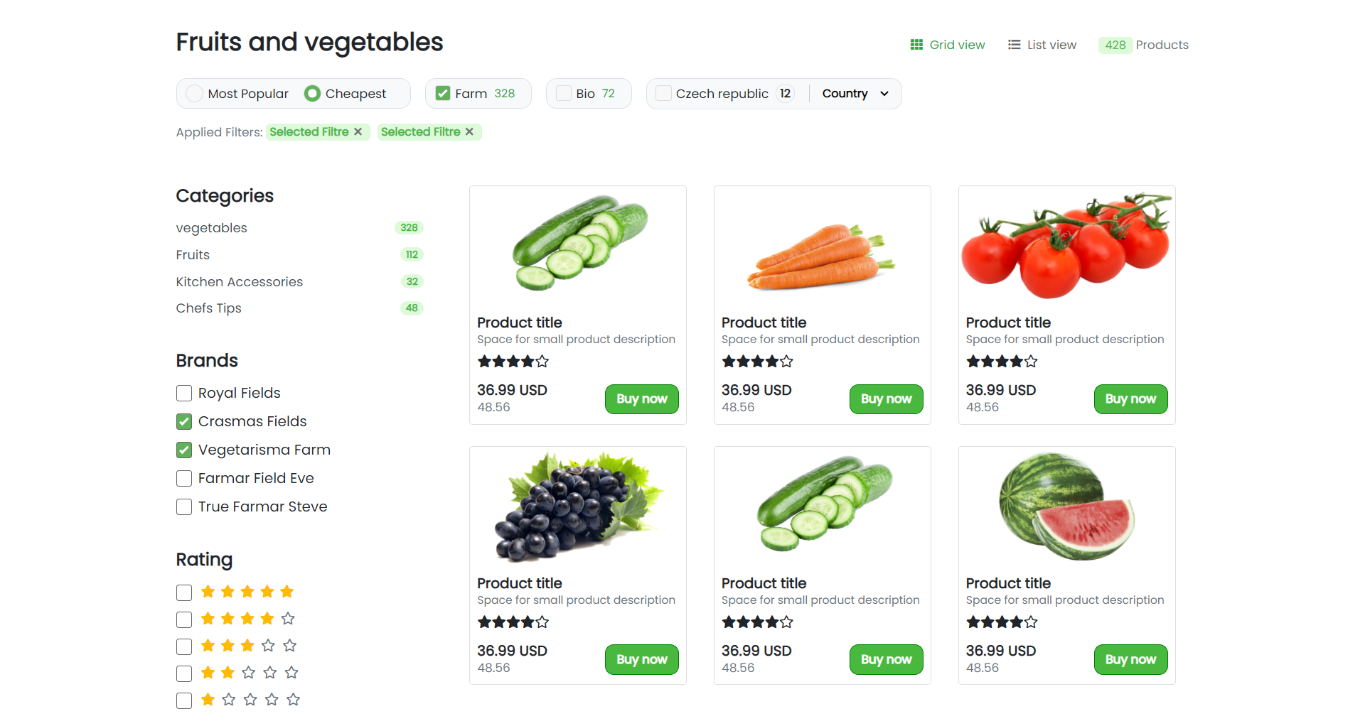 Detail Bootstrap Product Catalog Template Nomer 38