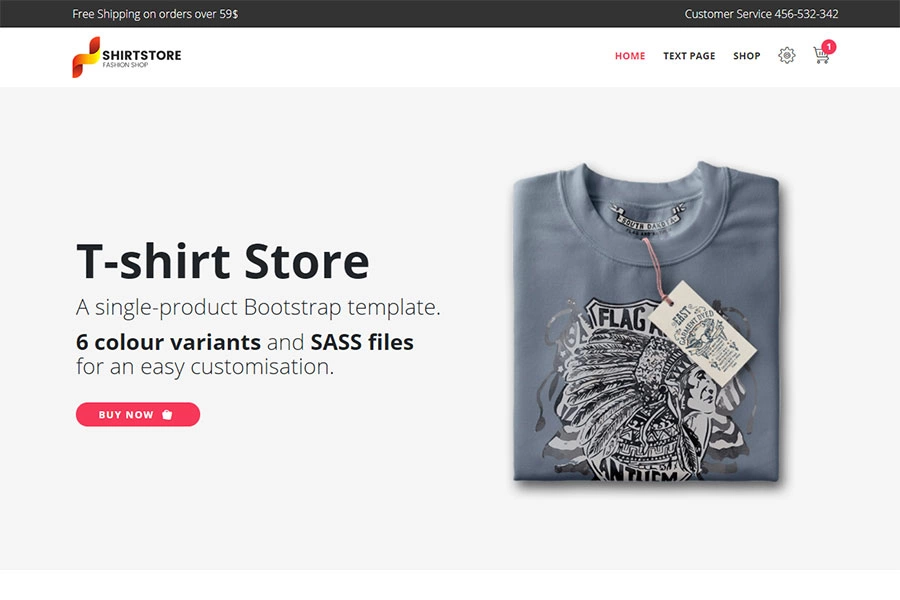 Detail Bootstrap Product Catalog Template Nomer 43