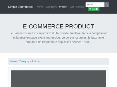 Detail Bootstrap Product Catalog Template Nomer 48