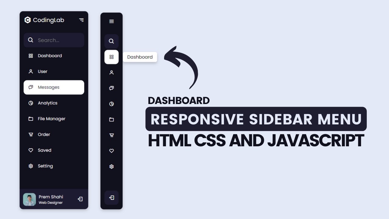 Detail Bootstrap Side Menu Template Free Download Nomer 41