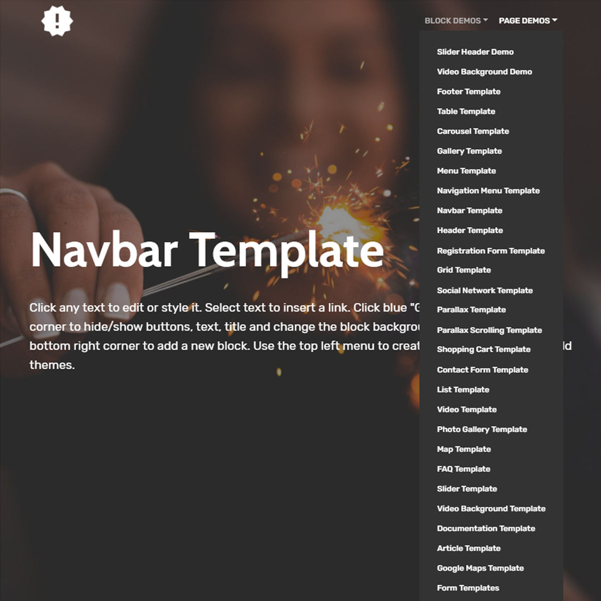 Detail Bootstrap Side Menu Template Free Download Nomer 46