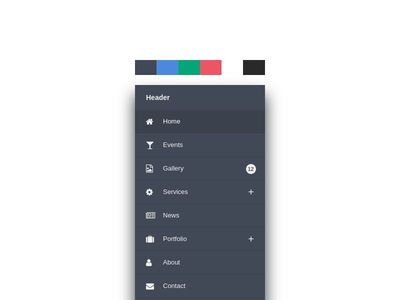 Detail Bootstrap Side Menu Template Free Download Nomer 47