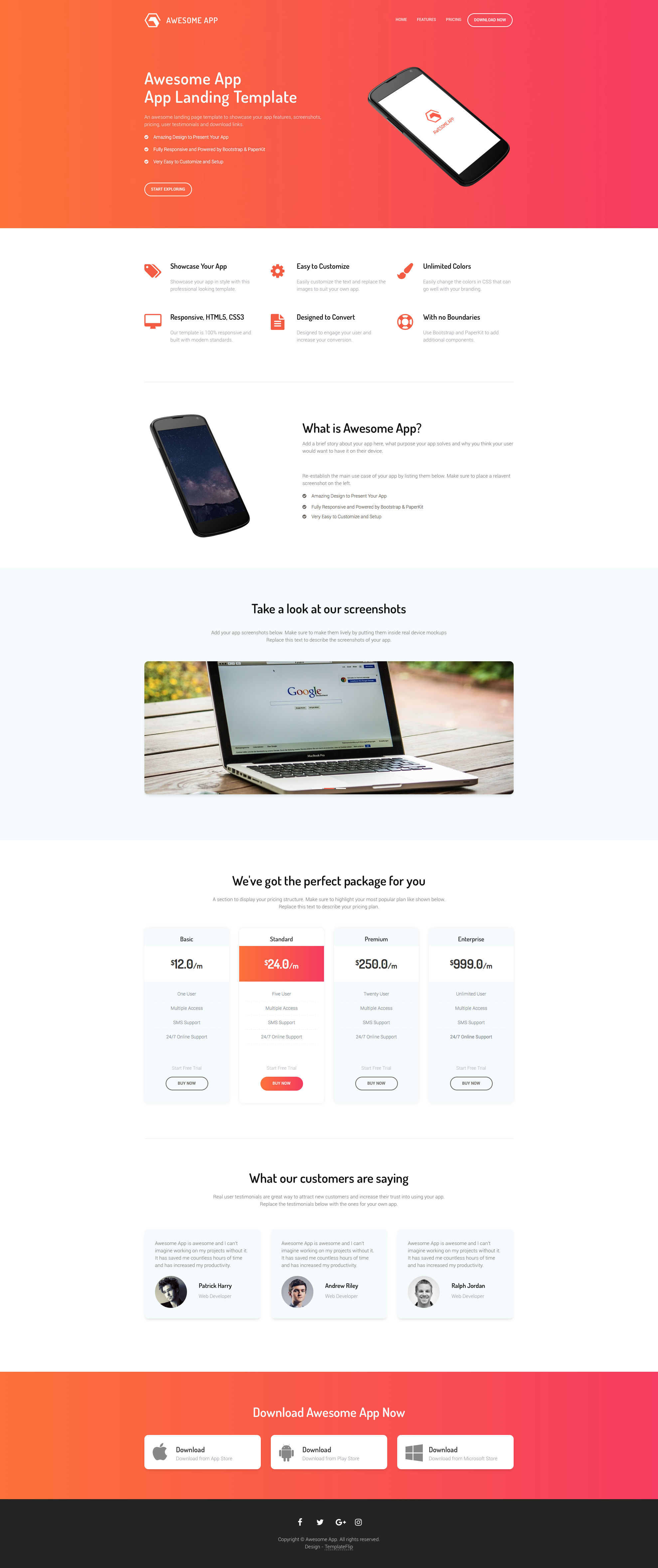 Detail Bootstrap Structure Template Nomer 49