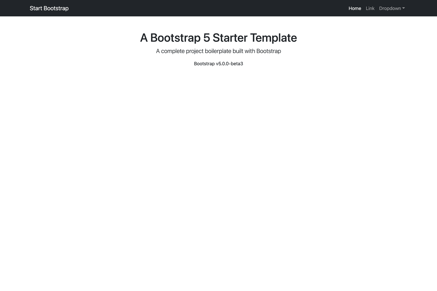 Detail Bootstrap Structure Template Nomer 53