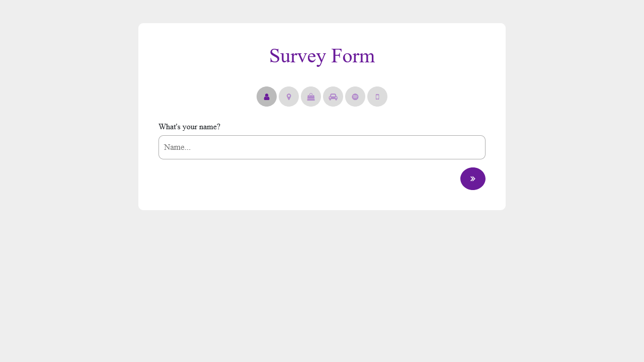 Detail Bootstrap Survey Template Free Nomer 17