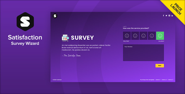 Detail Bootstrap Survey Template Free Nomer 20