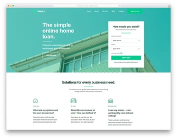 Detail Bootstrap Template Finance Nomer 43