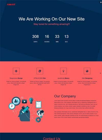 Detail Bootstrap Template Free Simple Nomer 48