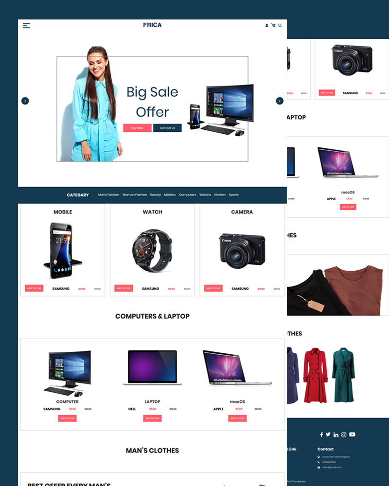 Detail Bootstrap Template Free Simple Nomer 49