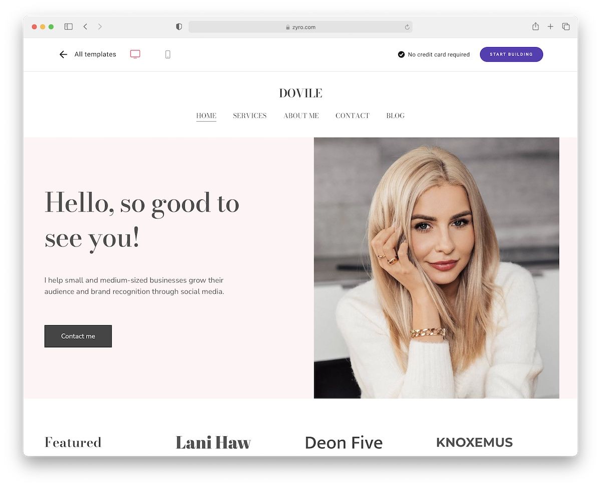 Detail Bootstrap Template Free Simple Nomer 50