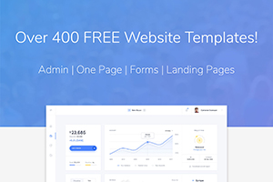 Detail Bootstrap Template Free Simple Nomer 54