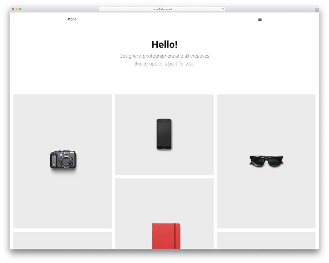 Detail Bootstrap Template Grid Nomer 28