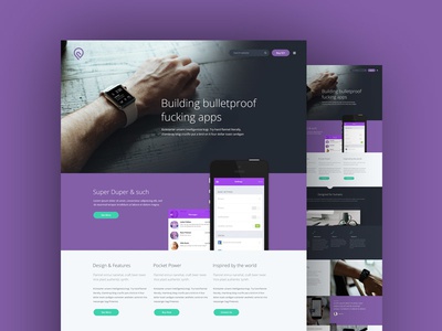 Detail Bootstrap Template Photoshop Nomer 18