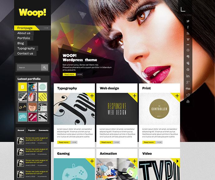 Detail Bootstrap Template Photoshop Nomer 29