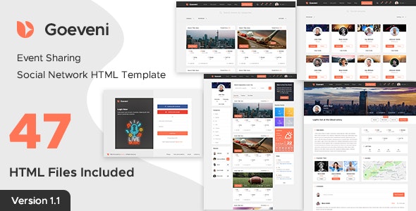 Detail Bootstrap Template Social Media Nomer 51
