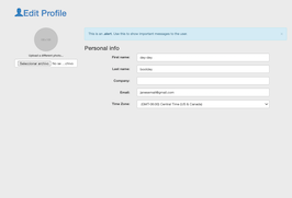 Detail Bootstrap User Profile Template Free Download Nomer 51