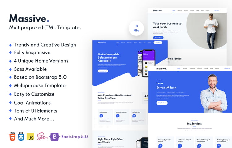 Detail Bootstrap Web Application Template Nomer 56