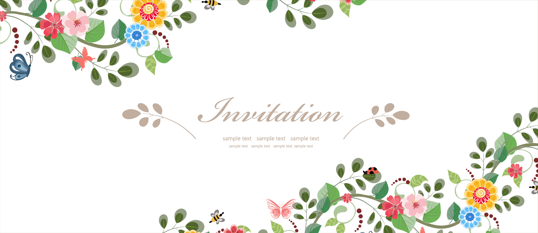 Detail Border Bunga Vektor Nomer 18