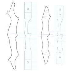 Detail Bow Riser Template Nomer 13