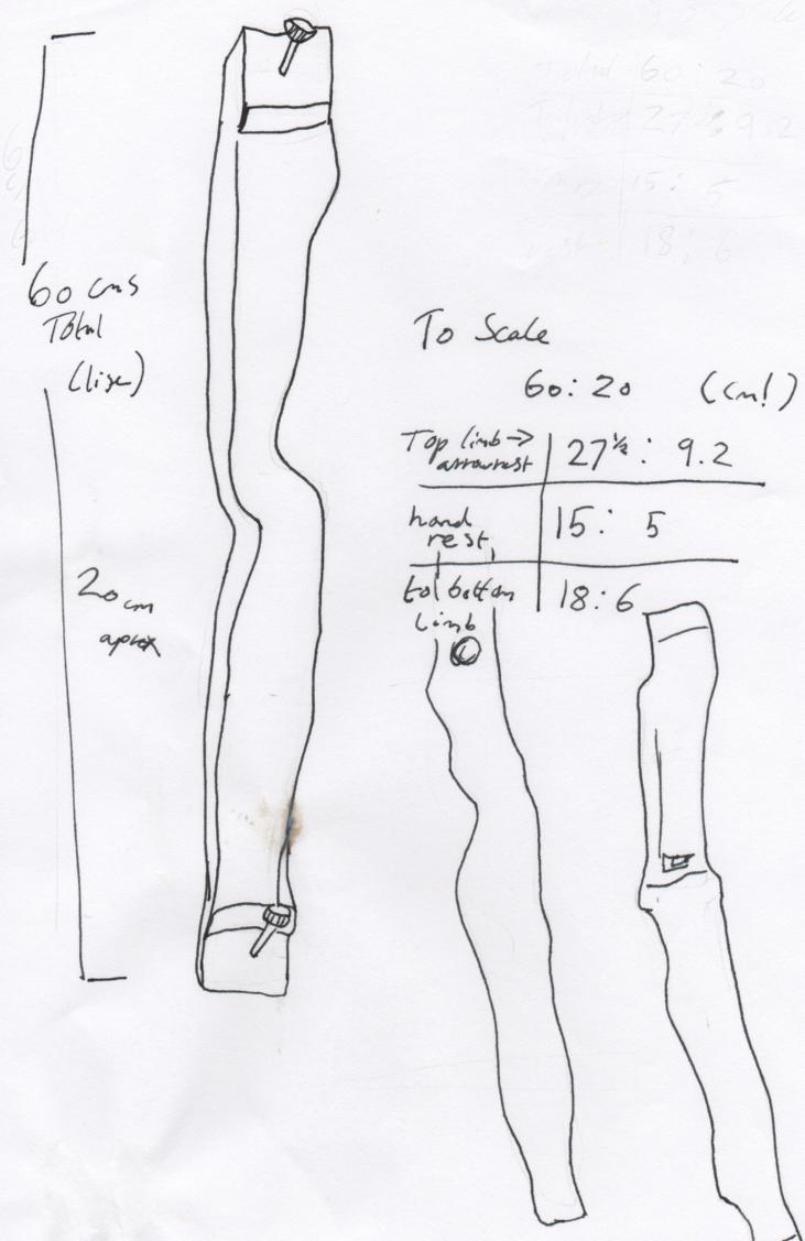 Detail Bow Riser Template Nomer 38