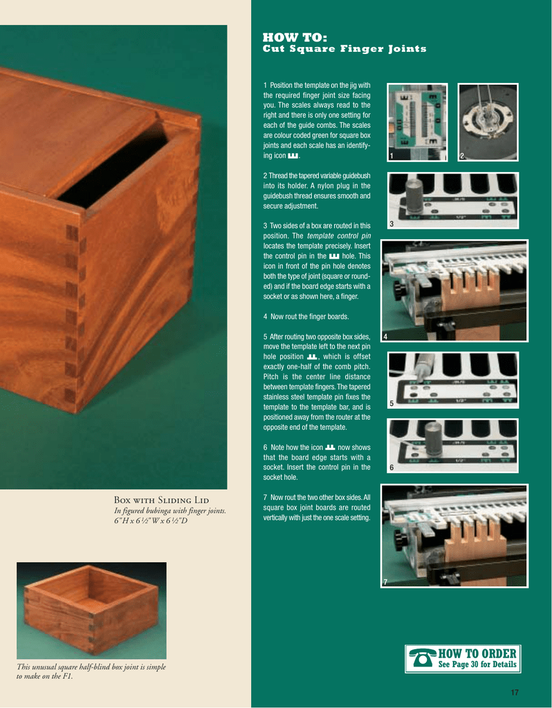 Detail Box Joint Jig Template Nomer 35