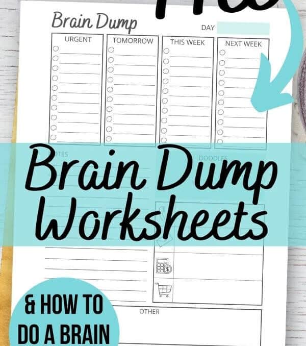 Brain Dump Template - KibrisPDR