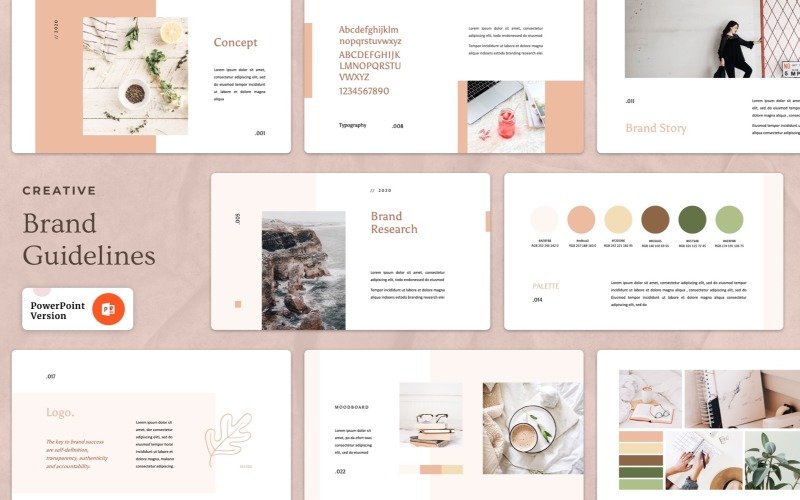 Detail Brand Guidelines Template Nomer 33