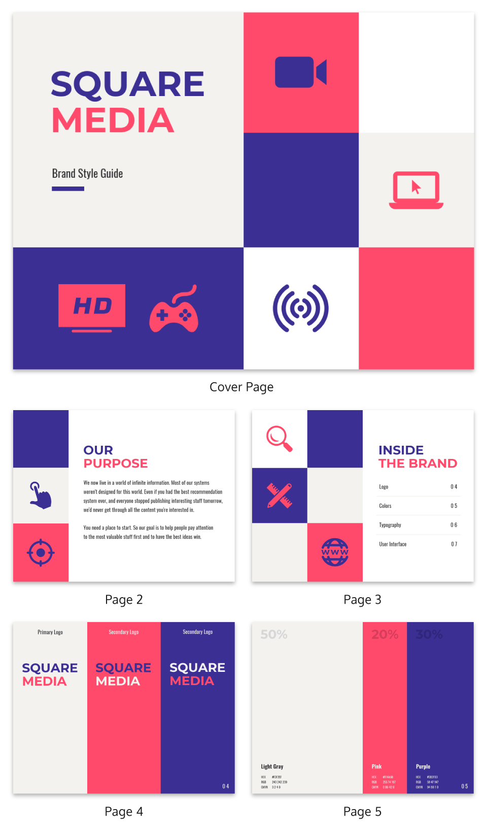 Detail Brand Guidelines Template Nomer 5