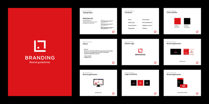 Detail Brand Guidelines Template Nomer 7