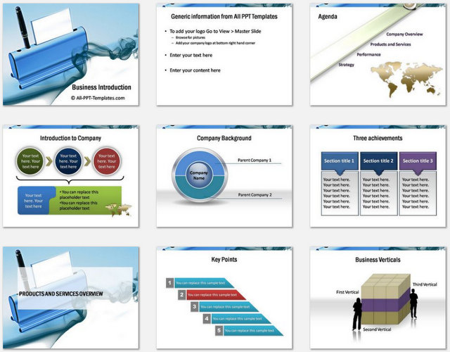 Detail Brand Introduction Template Nomer 48