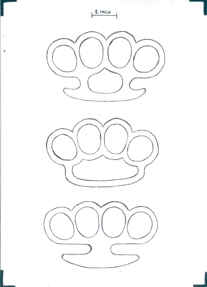 Brass Knuckles Template - KibrisPDR