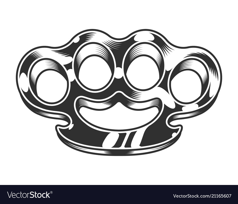 Detail Brass Knuckles Template Nomer 3