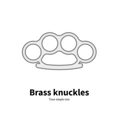 Detail Brass Knuckles Template Nomer 43