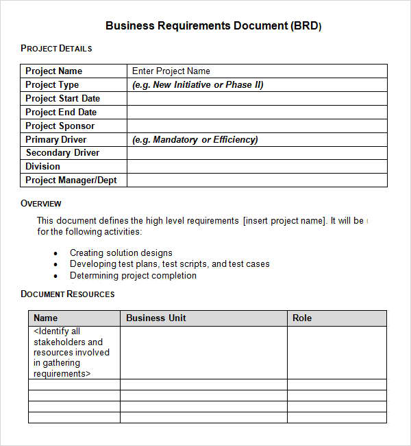 Detail Brd Format Template Nomer 5