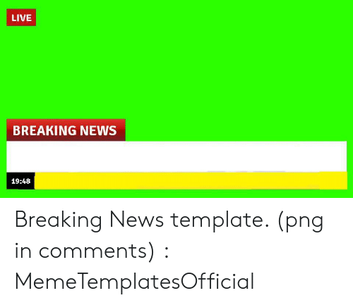 Detail Breaking News Template Png Nomer 41