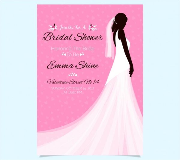 Detail Bridal Shower Template Download Nomer 22