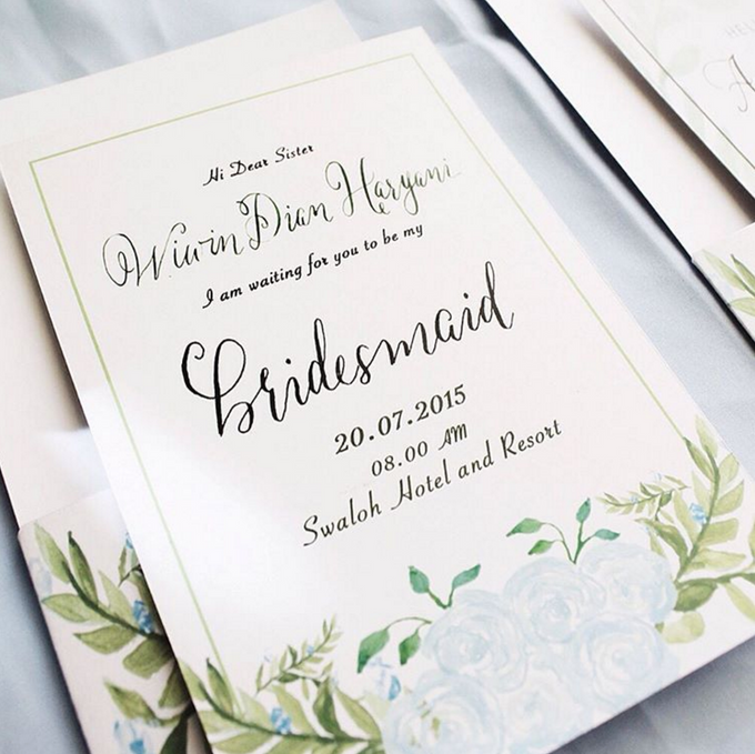 Detail Bridesmaid Card Template Nomer 31