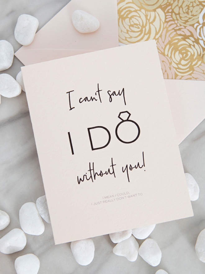 Detail Bridesmaid Card Template Nomer 44